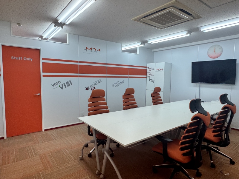 株式会社MDAのオフィス内観